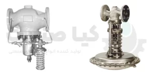 انواع شیرهای فشار شکن پنوماتیک